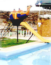 Palestinian swimming pool